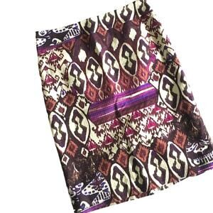 JIGSAW (UK brand) boho patterned pencil skirt - UK 10/ US 6